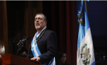 Presidente Bernardo Arévalo rinde su primer discurso